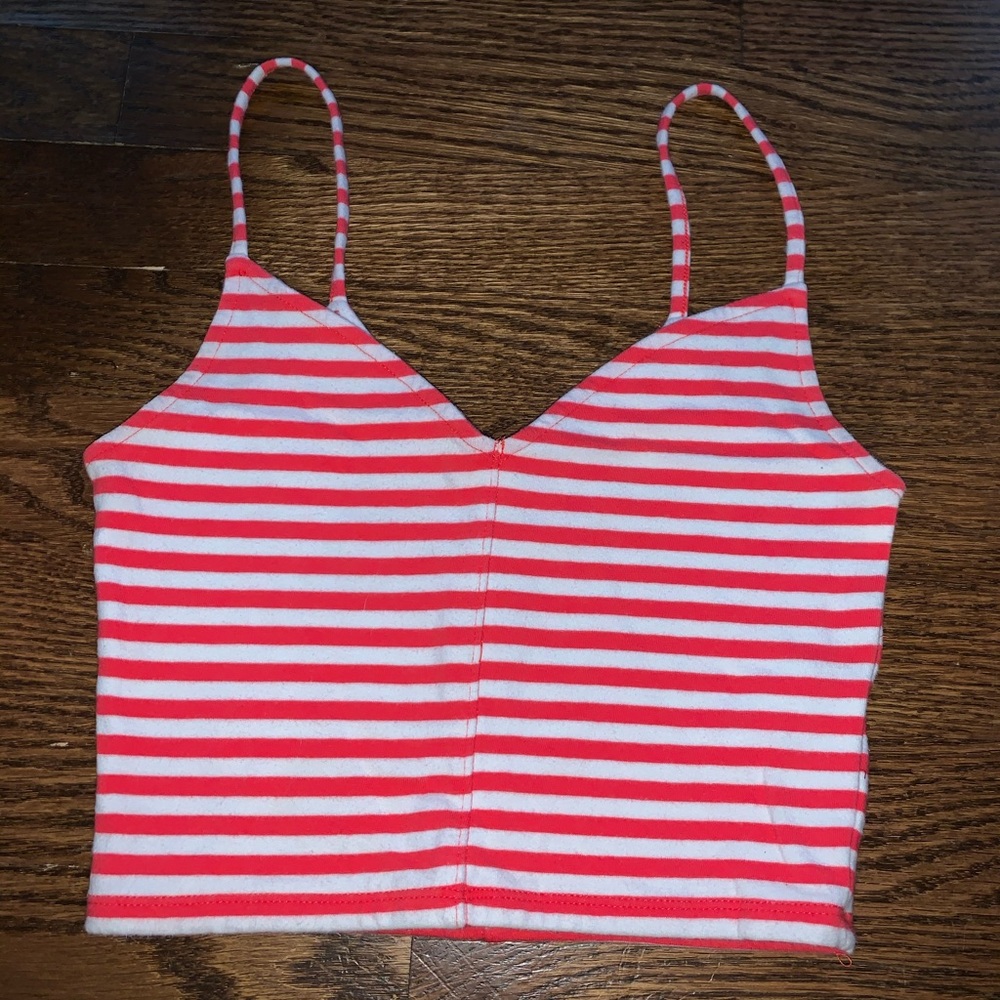 Striped Crop Top